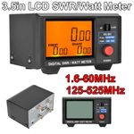 DG-503 3.5' Digital LCD SWR Watt Meter 1.6-60MHz 125-525MHz For Walkie Talkie
