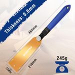 WORKPRO 210mm Japanese Pull Saw,Double Edged 18&7-9TPI Flush Cut Saw for Craft
