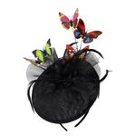 Bridal Hair Piece Wedding Fascinator Hat Girl Tea Party Headpiece