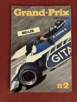 grand prix international magazine 1979 No 2 Brazil Jacques Laffite with poster 