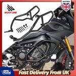 Crash Bar for Yamaha MT 09 Tracer 900 GT Engine Guard Frame Protector 2015-2020