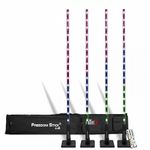 Freedom Stick x4 Pack LED Light Fixture inc Remote case and Diffusion Tubes
