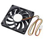 8010 80x80x10mm Axial Fan - 12V 24V DC - 2/3Pin Computer Cooler