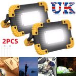 2x LED Work Light USB Rechargeable Inspection Torch Camping Lamp Security Light