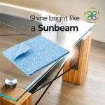 Raypath NanoSilver Technology SUNBEAM  CLEANERS CLOTH  BLUE whit NANOSILVER