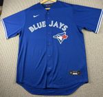 Nike Toronto Blue Jays MLB Jersey Large Blue Genuine Merchandise Baseball Shirt