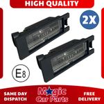Licence Number Plate Light For Vauxhall Corsa C D Insignia A Meriva B Zafira B
