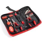 LEXTEK Underseat Emergency Travel Mini Tool Kit for Motorcycle & Scooters