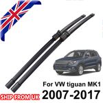 For VW Tiguan 2007 - 2015 UK Brand New Front Windscreen Wiper Blades 24"21" Set