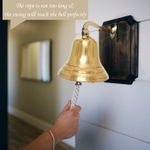Last Order 6" Wall Mounted Hanging Ship Bell For Service/School/Hotel/Bar/Pub