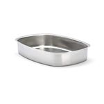 de Buyer Stainless Steel Roasting Pan, 38x26cm