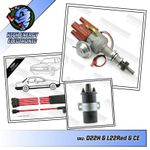 Ford Pinto High Energy Distributor Coil and Red 8mm HT Leads RS2000 Capri Escort