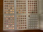 Complete BU Set-Lincoln Mem./Shield Cents 1959 - 2025 in New H.E. Harris Folders