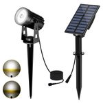 T-SUN LED Solar Powered Spot Lights Wall Light Garden Outdoor Spot Light Lamp