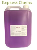 1 x 5 Litre (L) Professional  GEL (PURPLE) NAIL POLISH UV LED ACETONE REMOVER 