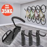 Bike Storage Wall Mount Hook Steel Bicycle Rack Garage Hanger Holder Stand UK