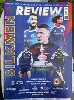 Macclesfield v Brentford: 12/13/14/02/2026: FA Cup 4th Round: Official Programme