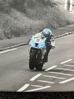 8x8 Canvas Image of Dean Harrison From The 2017 Iom TT Races