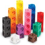 Learning Resources MathLink Cubes – Set of 100, Ages 5+
