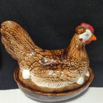 Scramberg Can Chicken SMF 4774 Lidded Butter Chicken Ceramic Easter Top