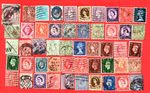 GREAT BRITAIN Perfin Stamps Used FREE SHIPPING WORLDWIDE 😊
