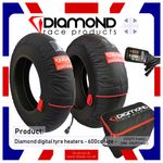 DIAMOND RACE PRODUCTS - DIGITAL TYRE WARMERS / HEATERS TO FIT 600cc - 180 REAR