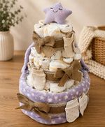 New Baby Boy Girl Baby Gift Nappy Cake Baby Shower Gift