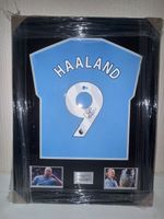 Haaland #9 Signed Football Shirt Framed Display - BECKETT COA