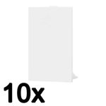 MK Logic Plus 1 Data Module Blank White LJU6C Box of 10 K170WHI