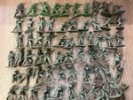 AIRFIX 1:32 TOY PLASTIC SOLDIERS x 63 BRITISH & AUSTRALIAN ARMY FIGURES