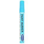 Light Blue Oil-based Paint Marker Pen Permanent Tyres Rubber Stone Plastic