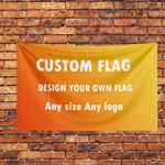 CUSTOM PRINTED PERSONALISED Flag - FESTIVAL BANNER / ANY SIZE / ANY DESIGN-Free