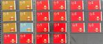 2006 - 2021 1st Class Large Self adhesive Booklets  (Multiple Listings)