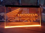 Honda Motorsport Racing LED Neon Light Sign fo Car Part Store Garage Service Bar