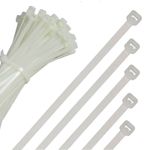 CABLE TIES  ZIP TIES WHITE LONG SHORT SMALL THICK THIN LONG HEAVY DUTY