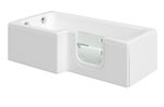 Bathe Easy Solarna L-Shape Walk-In Bath - Right Hand - 14 Jet C-Lenda System