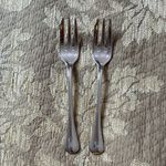 Puccini Pastry Forks 12pc Stainless Steel Silver Dishwasher Safe Glossy T030FSLF