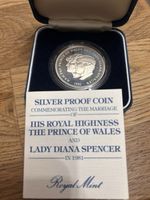Lady Diana Spencer Sliver Proof Commemorative Coin