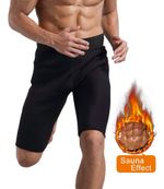 Men's Neoprene Hot Sauna Sweat Pants Thermo Shorts Weight Loss Gym Thigh Shaper