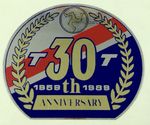 Honda NC30 VFR400R  RC30 VFR750R 30Th Anniversary TT Screen Decal