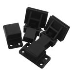2x Turntable Dust Cover Hinge Record Player Lid Hinges Replacement
