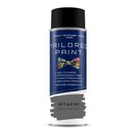 HITACHI ZAXIS CAB GREY Tractor Digger Machinery Aerosol Spray Paint