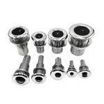 Boat Hull Skin Fitting / Inlet Outlet Stainless Steel 316 Marine Grade, BSP