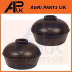 2x Gear Stick Lever Rubber Boot Gaiter for Massey Ferguson 265 290 550 Tractor