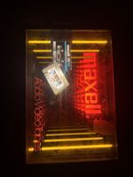 Maxell 1980s Store Display Light In Working Order Vintage Advertising