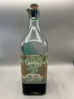 NICE VINTAGE 1920S-1930S LABLED STEPHENS WRITING INK BOTTLE WITH POURING LIP