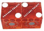 Caesar's Palace Las Vegas, NV Pair(2-Dice) Table Played 19mm Casino Dice