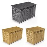 Wheelie Bin Storage Wooden Store Cover Garden Double/Triple Rubbish Dustbin Shed