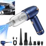 Compressed Air Duster-100000RPM Super Power Electric Air Duster Cleaner 5 Nozzle