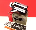 Beautiful Vintage Design   Canon Auto Zoom 318M. Super movie Camera /